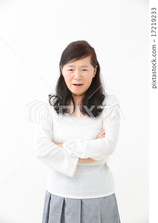Middle aged women suffering Middle aged women suffering 17219233