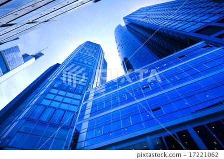 Modern building of business center 17221062