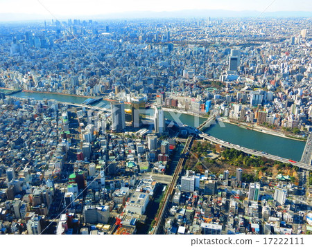 Scenery around the Sumida River 17222111