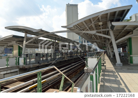 Skytrain·Asoke駐地在曼谷，泰國 17222168