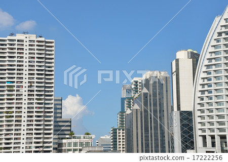泰國·曼谷市中心Asoke的高層建築群 17222256