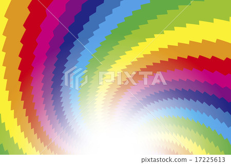 背景材料壁紙，彩虹色，彩虹色，七種顏色，色彩鮮豔，旋流，螺旋，螺旋，螺旋，光，輝煌， 17225613