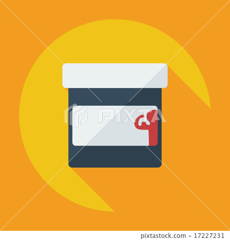 Flat modern design with shadow icon athlete in... - Stock Illustration ...