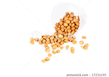 Peanut on white background from Thailand Peanut on white background from Thailand 17232245
