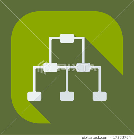 Flat modern design with shadow icons business icon - Stock Illustration ...