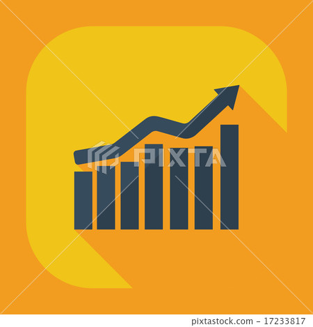Flat modern design with shadow icons business icon 17233817