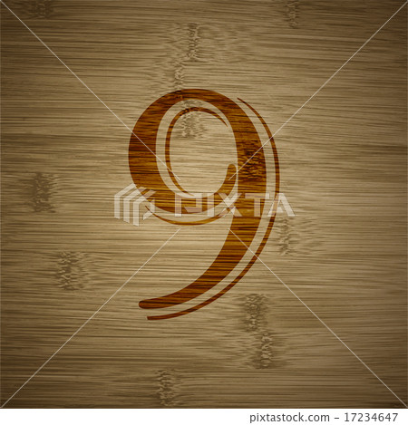 number Nine icon symbol Flat modern web design wit number Nine icon symbol Flat modern web design wit 17234647