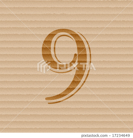number Nine icon symbol Flat modern web design wit number Nine icon symbol Flat modern web design wit 17234649