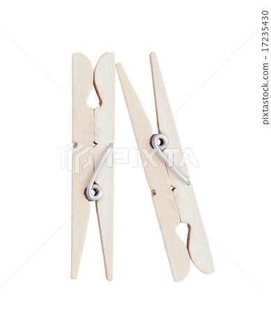 clothes pins isolated clothes pins isolated 17235430
