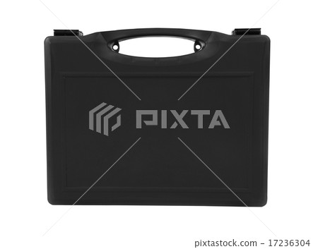 Black case isolated on white background 17236304