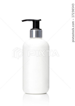 cosmetic container with black pump 17236543
