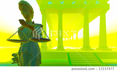 Lady Justice in court Lady Justice in court 17237477