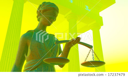 Lady Justice in court 17237479