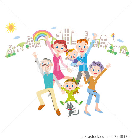 精力充沛的家庭和街道 精力充沛的家庭和街道 17238323