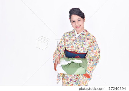和服·Furoshiki形象 和服·Furoshiki形象 17240594