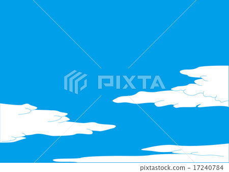 日式雲和天空 日式雲和天空 17240784