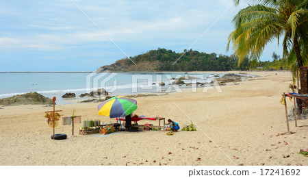 Souvenir shop on Ngapali beach 17241692