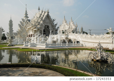White temple, Chiang Rai, Thailand White temple, Chiang Rai, Thailand 17243353