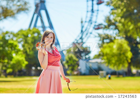Tourist in Vienna, Austria Tourist in Vienna, Austria 17243563