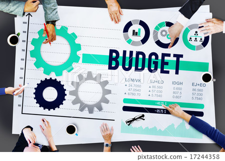 Budget Cash Currency Financial Revenue Concept Budget Cash Currency Financial Revenue Concept 17244358