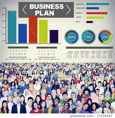 Business plan Bar Graph Data Development Information Concept 17244447