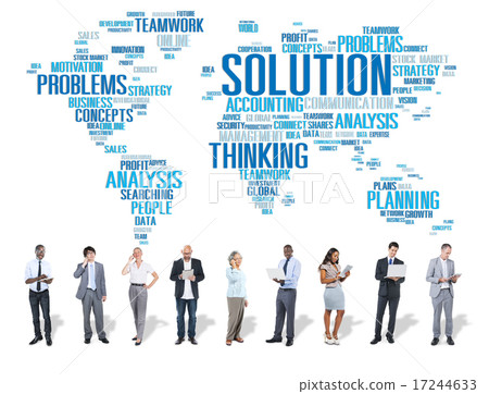 Solution Solve Problem Strategy Vision Decision Concept 17244633