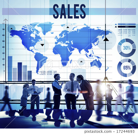 Sales Accounting Financial Selling Banking Concept 17244693