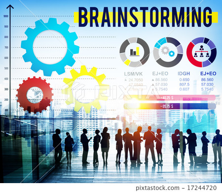 Brainstorming Business Meeting Seminar Conference Concept 17244720