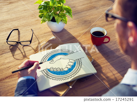 Agreement Greeting Handshake Partnership Team Concept 17245291