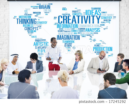 Creativity Artistic Imagination Inspiration Innovation Concept 17245292