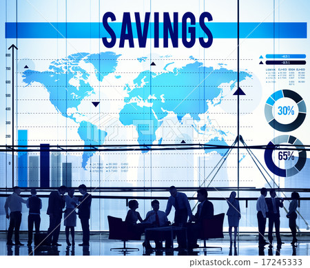 Savings Accounting Banking Economy Financial Concept 17245333