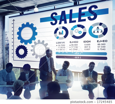 Sales Budget Finance Income Money Concept 17245485