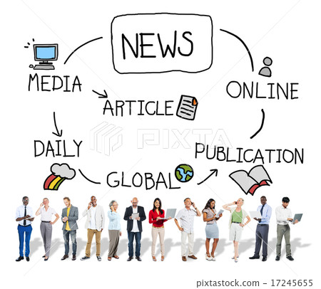 News Publication Online Article Media Concept News Publication Online Article Media Concept 17245655