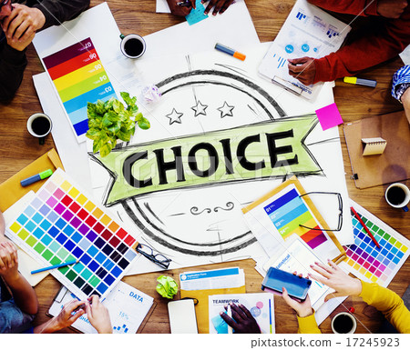 Choice Chance Opportunity Option Decision Concept Choice Chance Opportunity Option Decision Concept 17245923