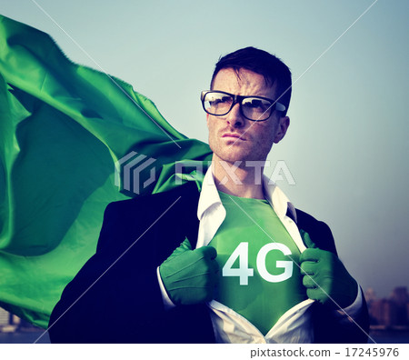 Strong Superhero Businessman 4G Concepts Strong Superhero Businessman 4G Concepts 17245976