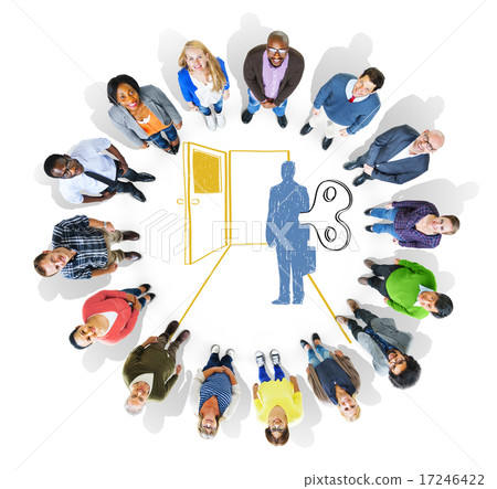 Controlled Workforce Choice Forced Decision Concept 17246422