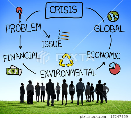 Crisis Economic Environmental Finance Global Concept Crisis Economic Environmental Finance Global Concept 17247569