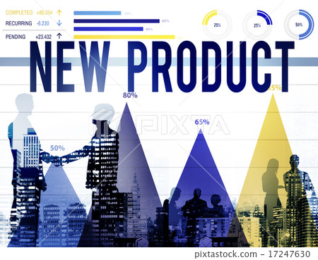 New Product Branding Advertising Marketing Concept 17247630