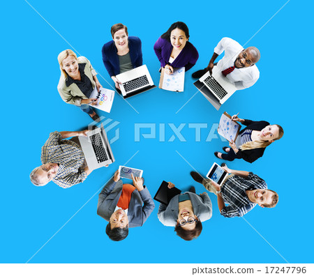Global Communications Technology Laptop Digital Devices Concept 17247796