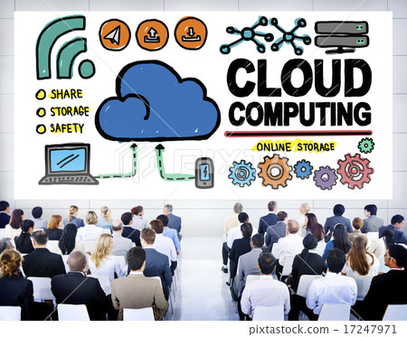 Cloud Computing Connection Network Internet Storage Concept Cloud Computing Connection Network Internet Storage Concept 17247971