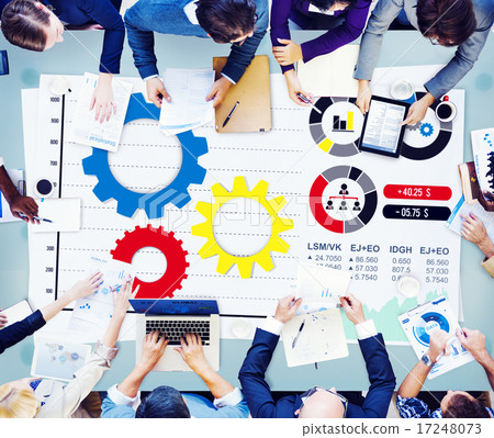 Teamwork Collaboration Strategy Business Marketing Concept 17248073