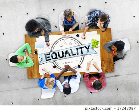 Equality Balance Discrimination Equal Moral Concept 17248087