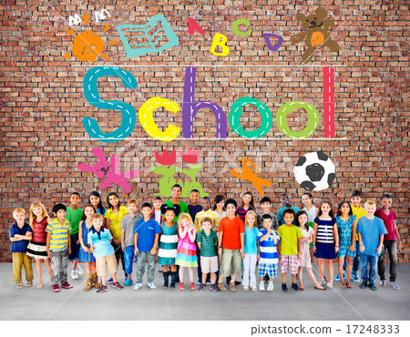 Kids Imagination Handwriting School Learning Concept 17248333