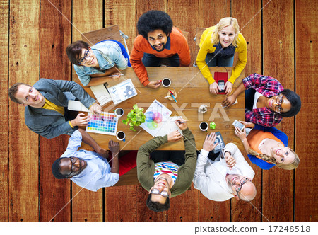 Group of Diverse Designers Having a Meeting Concept 17248518