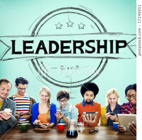 Leadership Leader Authoritarian Management Trainer Concept 17248851