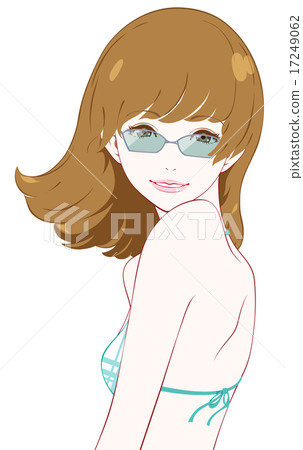 Swimwear female sunglasses 17249062