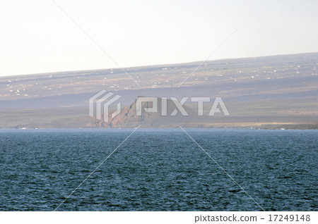 View of Puhu from South Point of Hawaii Island View of Puhu from South Point of Hawaii Island 17249148