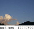 Moon and Ice Cloud 17249399