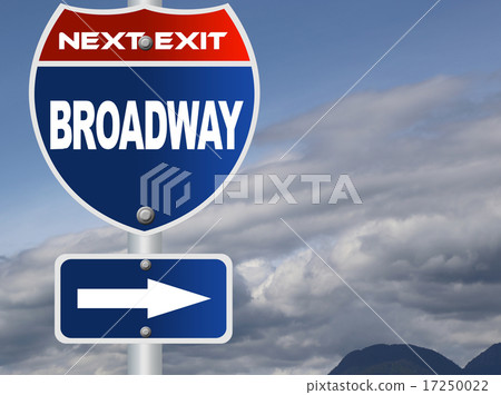 Broadway road sign Broadway road sign 17250022