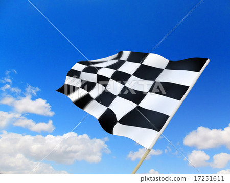 方格的旗子旗子檢查樣式驗查員樣式旗子 17251611